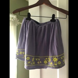 Girls casual summer skirt